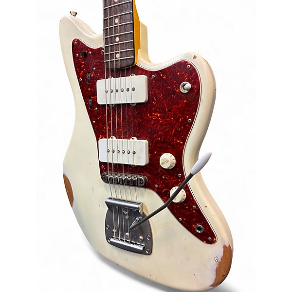 Used Nash Guitars JM63 MEDIUM RELIC Olympic White Solid Body Electric Guitar