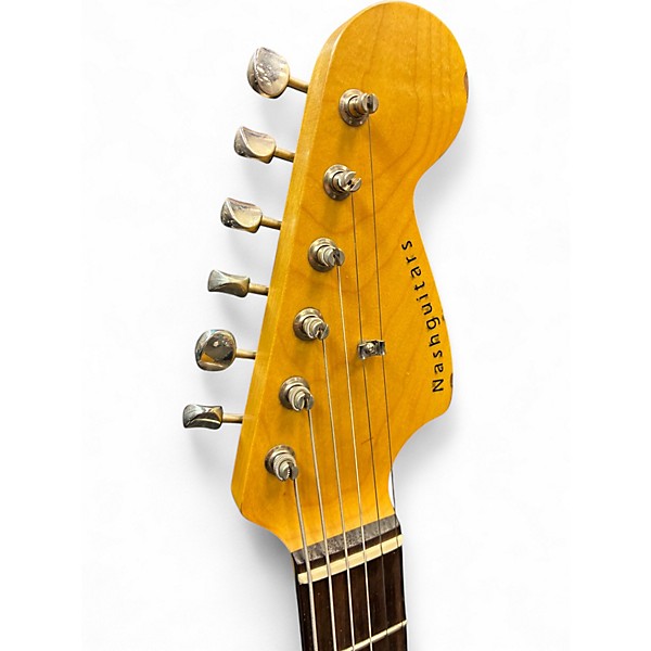 Used Nash Guitars JM63 MEDIUM RELIC Olympic White Solid Body Electric Guitar