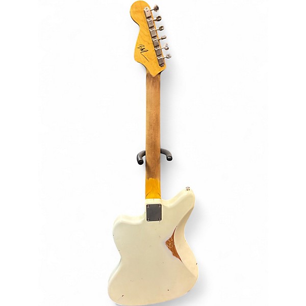 Used Nash Guitars JM63 MEDIUM RELIC Olympic White Solid Body Electric Guitar