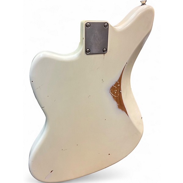 Used Nash Guitars JM63 MEDIUM RELIC Olympic White Solid Body Electric Guitar