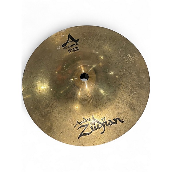Used Zildjian 8in A Custom Splash Cymbal