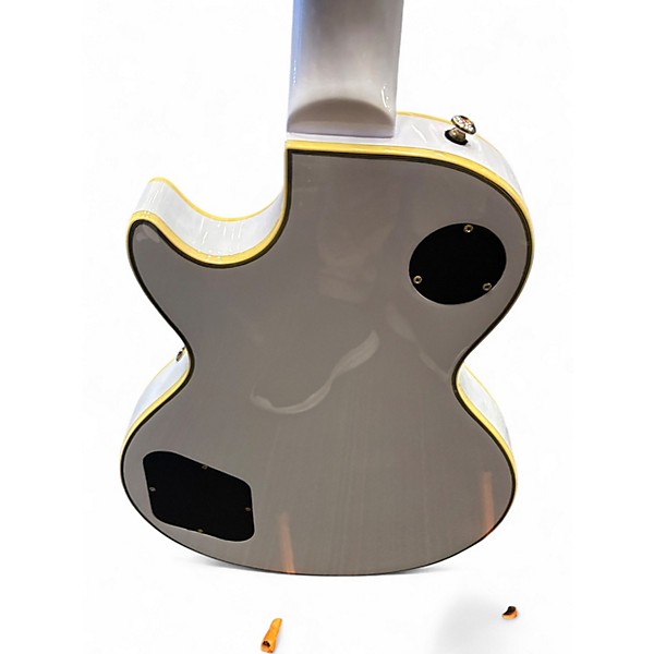 Used Epiphone Les Paul Custom White Solid Body Electric Guitar