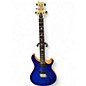 Used PRS SE Custom 24 Blue Solid Body Electric Guitar thumbnail