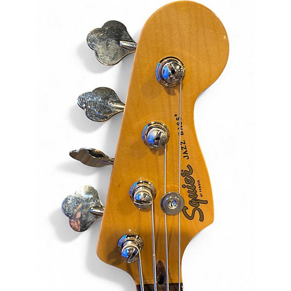 Used Squier Classic Vibe 1960S Jazz Bass Daphne Blue Electric Bass Guitar