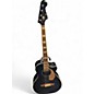 Used Fender Kingman Acoustic Electric Bass Black Acoustic Bass Guitar thumbnail