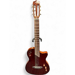 Used Cordoba STAGE Burgundy Acoustic Electric Guitar