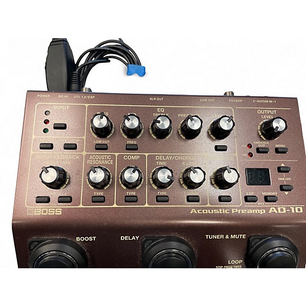 Used BOSS AD10 Acoustic Effect Processor