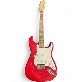 Used Squier Squier Bullet RED SPARKLE Solid Body Electric Guitar