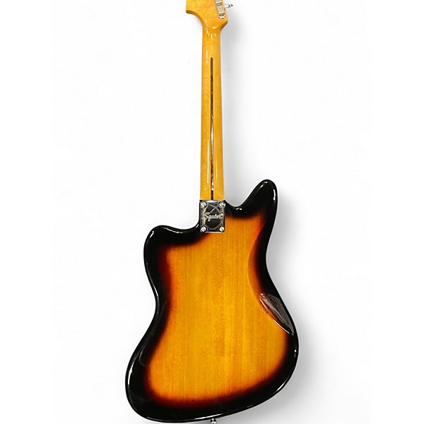 Used Squier Classic Vibe '70s Jaguar 3 Tone Sunburst Solid Body Electric Guitar