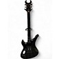 Used Schecter Guitar Research Synyster Gates Signature Standard Black with Silver Pinstripes Solid Body Electric Guitar