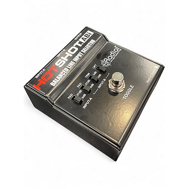 Used Radial Engineering Hotshot DM1 On-Stage Mic Mute Footswitch