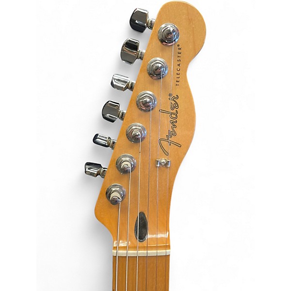 Used Fender Blacktop Telecaster HH Silver Solid Body Electric Guitar