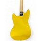 Used Squier SONIC MUSTANG Yellow Solid Body Electric Guitar