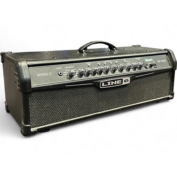 Used Line 6 Spider IV HD150 Solid State Guitar Amp Head