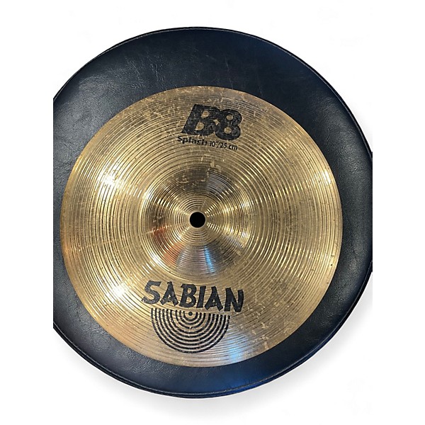 Used SABIAN 10in B8 Splash Cymbal