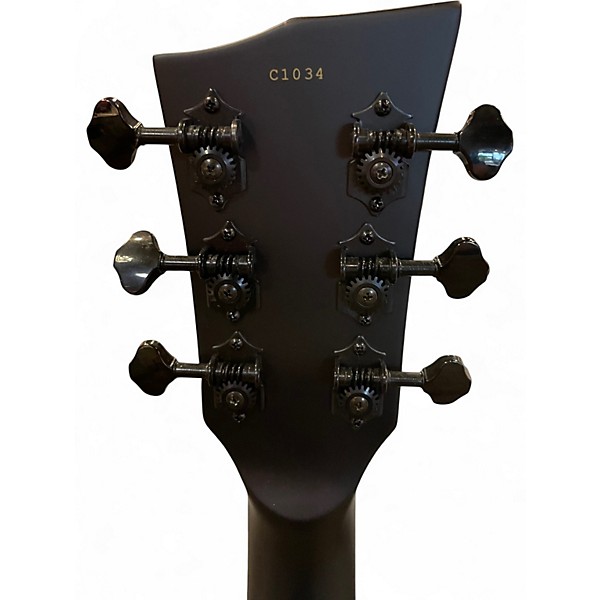 Used Dunable Guitars DE Asteroid Matte Black Solid Body Electric Guitar
