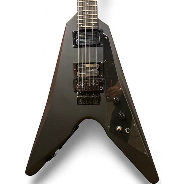 Used Dunable Guitars DE Asteroid Matte Black Solid Body Electric Guitar