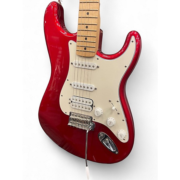 Used Fender Standard Stratocaster HSS 60th Anniverary Candy Apple Red Solid Body Electric Guitar