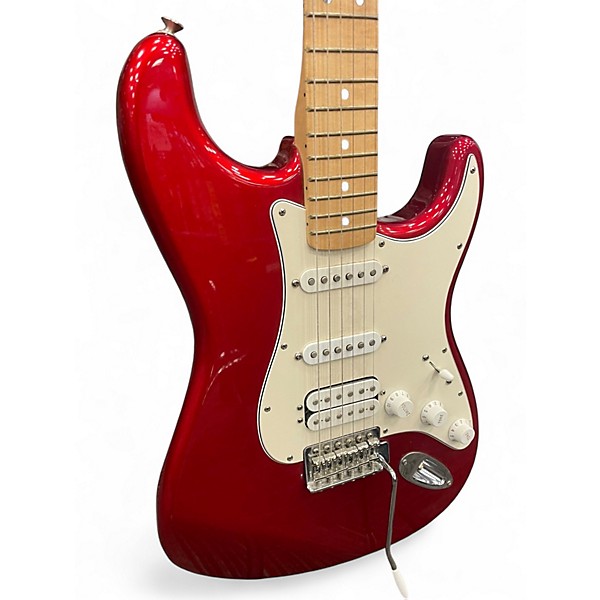 Used Fender Standard Stratocaster HSS 60th Anniverary Candy Apple Red Solid Body Electric Guitar