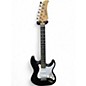 Used Zeny Double Cutaway Black Solid Body Electric Guitar thumbnail