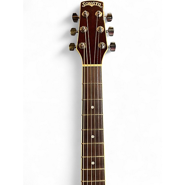 Vintage 1990s Sonata YS-710M Natural Acoustic Guitar