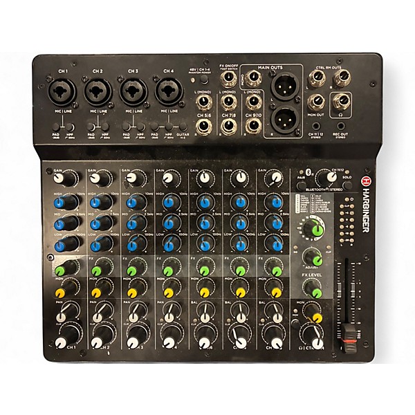 Used Harbinger LV12 Unpowered Mixer