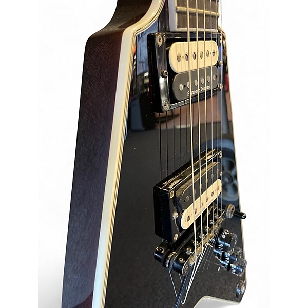 Used Dean V Select Black Solid Body Electric Guitar