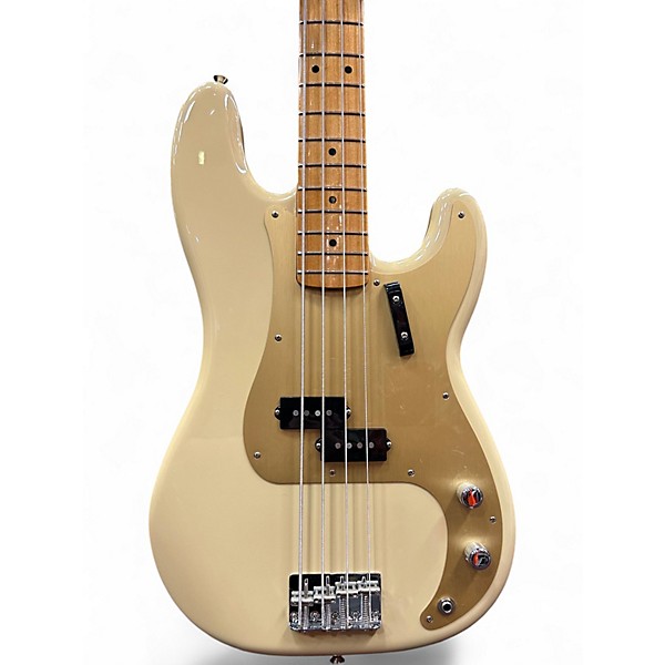 Used Fender Vintera II '50s Precision Bass Desert Sand Electric Bass Guitar