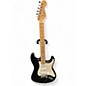 Used 2003 Fender American Standard Stratocaster Black Solid Body Electric Guitar thumbnail