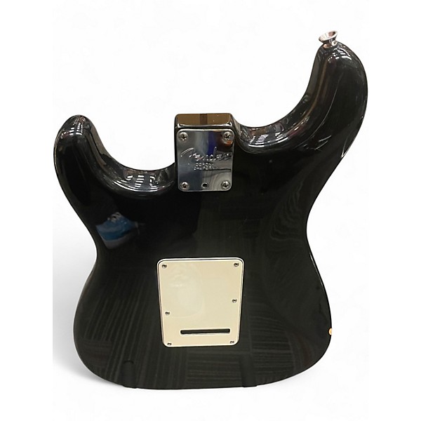 Used 2003 Fender American Standard Stratocaster Black Solid Body Electric Guitar