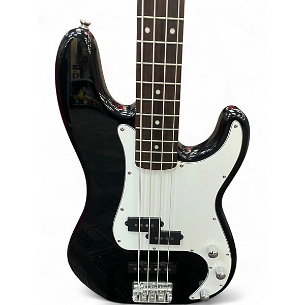 Used Squier Standard Precision Bass BLACK Electric Bass Guitar