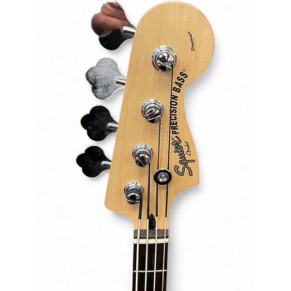 Used Squier Standard Precision Bass BLACK Electric Bass Guitar