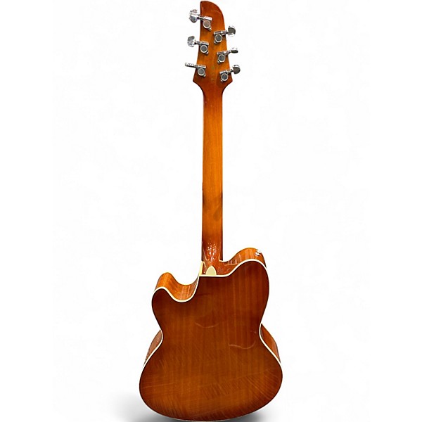 Used Ibanez TCY10E Talman Vintage Sunburst Acoustic Electric Guitar