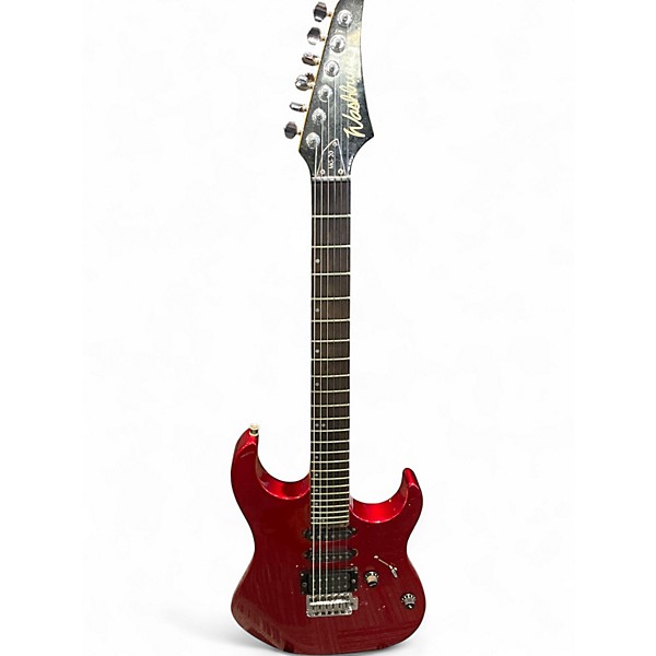 Used Washburn Mg20 Metallic Red Solid Body Electric Guitar