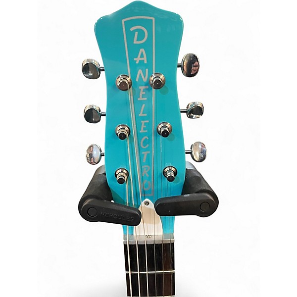 Used Danelectro NOS + BABY BLUE Solid Body Electric Guitar