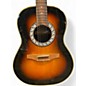 Vintage 1980s Ovation Celebrity CC-65 3 Color Sunburst 12 String Acoustic Electric Guitar