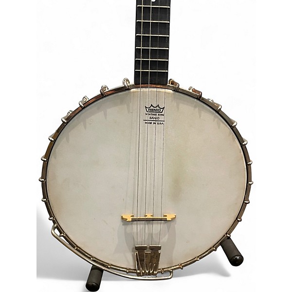 Vintage 1925 Vega LITTLE WONDER 4 STRING TENOR BANJO Natural Banjo