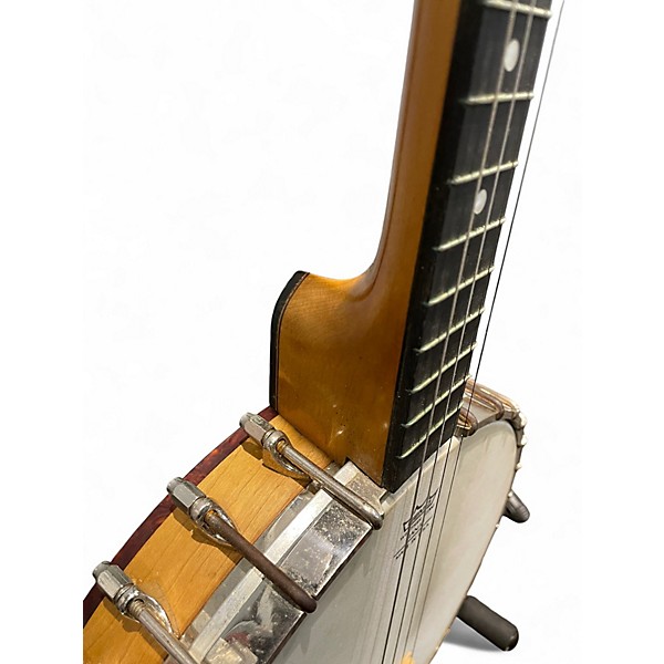 Vintage 1925 Vega LITTLE WONDER 4 STRING TENOR BANJO Natural Banjo