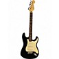Vintage 1990s Fender Player Stratocaster Black Solid Body Electric Guitar thumbnail