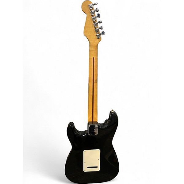 Vintage 1990s Fender Player Stratocaster Black Solid Body Electric Guitar