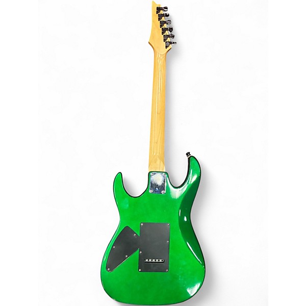 Used Ibanez GIO Green Solid Body Electric Guitar