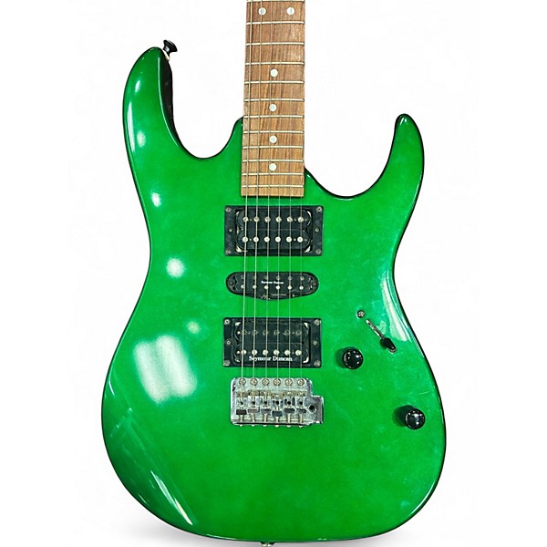 Used Ibanez GIO Green Solid Body Electric Guitar
