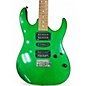 Used Ibanez GIO Green Solid Body Electric Guitar