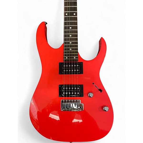 Used Ibanez Gio Orange Solid Body Electric Guitar