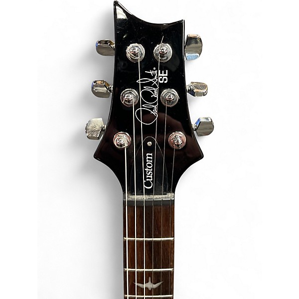 Used PRS SE Standard 24 Black Gold Burst Solid Body Electric Guitar