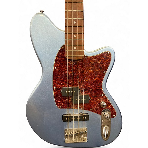 Used Ibanez TMB100 SPARKLE BLUE Electric Bass Guitar