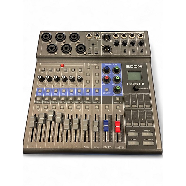 Used Zoom LiveTrak L-8 Digital Mixer