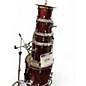 Used Ludwig 5 Piece BACKBEAT 5 PIECE SPARKLE RED Drum Kit thumbnail