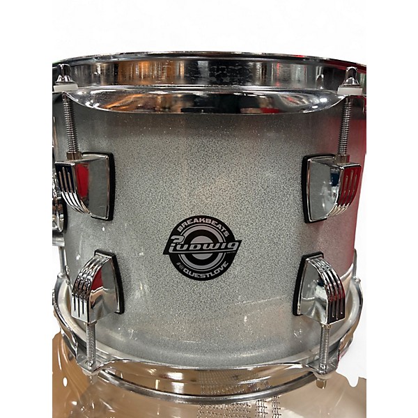 Used Ludwig 4 Piece Breakbeats By Questlove Pearl White Drum Kit