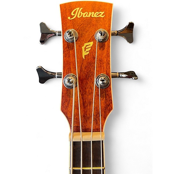 Used Ibanez PNB14E Natural Acoustic Bass Guitar